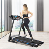 Electric Home Motorized Treadmill Foldable 12 Preset Programs Treadmills Fitness Equipments