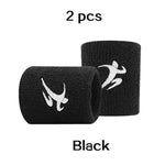 Cotton Elastic Wristbands Gym Fitness Gear Support Power Weightlifting Wrist Wraps for Basketball Tennis Badminton Brace