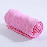 Hot Summer Sport Ice Towel 9 Colors Utility Enduring Instant Cooling Face Towel Heat Relief Reusable Chill Cool Towel