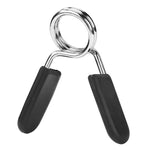 24mm / 25.4mm Hand Grips Barbell Spring Collar Clips Clamp Gym Weight Barbells Dumbbell Lock Clamp Weight Lifting Gym Lock