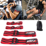 Fitness Occlusion Training Bands Bodybuilding Weightlifting Blood Flow Restriction Bands Arm Leg Wraps Muscle Train Gym Equipmen