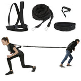 Resistance Band Bungee Latex Acceleration Speed Cord Trainer Set for Fitness Stretching Running Sprint Training Improve Agility