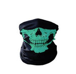 SKULL Ghost Face Scary mask Windproof Outdoor Sports football dust-proof Caps soccer training masks Scarf Skeleton party mask