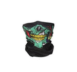 SKULL Ghost Face Scary mask Windproof Outdoor Sports football dust-proof Caps soccer training masks Scarf Skeleton party mask