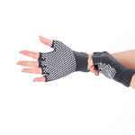 WorthWhile  Yoga Sports Gloves for Women Men Gym Fitness Non Slip Training Workout Bodybuilding Half Finger Hand Protector