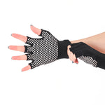 WorthWhile  Yoga Sports Gloves for Women Men Gym Fitness Non Slip Training Workout Bodybuilding Half Finger Hand Protector