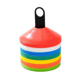 5PCS Disc Cone Saucer Football Cross Training Sports Space Marker Landmark Obstacles Markers Speed Training