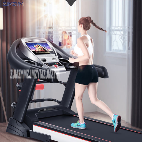 Home Use Treadmill 10.1 Inch Wifi Color Folding Multifunctional Indoor Electric Treadmill Fitness Equipment T900 Run Training