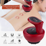 Electric Body Guasha Scraping Negative Pressure Cupping Machine Meridian Dredge Acupoint Suction Massage Magnetic Therapy Device