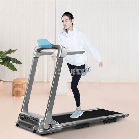 Q2S 1000W Household Foldable Mini Treadmill LED Touch Screen Shock Absorption Treadmill Running Training Fitness Equipment 220V