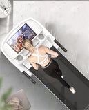 A5 10.1 inch Large Display Screen Electric Foldable Mini Treadmill Sit-Up Function Support WIFI Mute Indoor Fitness Equipment