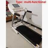 A5 10.1 inch Large Display Screen Electric Foldable Mini Treadmill Sit-Up Function Support WIFI Mute Indoor Fitness Equipment