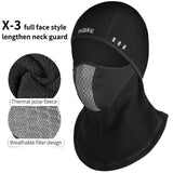 Thermal Winter Face Mask Warm Fleece Ski Headwear Sport Training Half Face Mask Neck Warmer Snowboard Mask Cycling MTB Bike Hat