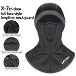 Thermal Winter Face Mask Warm Fleece Ski Headwear Sport Training Half Face Mask Neck Warmer Snowboard Mask Cycling MTB Bike Hat