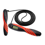 Jump Ropes With Counter Portable AntiSlip Adjustable Jump Rope LCD Digital Integrated Fitness Jump Rope