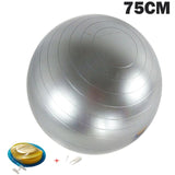 Yoga Balls Pilates Fitness Gym Massager point Balance Fitball Exercise Workout Ball 45/55/65/75/85CM with pump