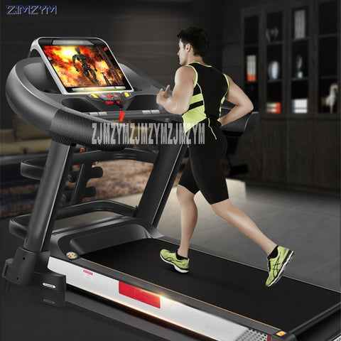 8008S treadmill 10.1 inch color screen WiFi version of home commercial multi-function super quiet folding electric gym equipment