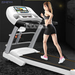 Treadmill 10.1 inch Color Screen Multi-function Home Treadmill Slim Down Indoor Gym Electric Treadmill New AI intelligent WIFI