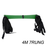 Hot 4/6/7/9/12/14 Rung Nylon Straps Agility Training Ladders Soccer Football Speed Ladder Training Stairs Fitness Equipment