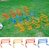 Foldable Detachable Teenager Football Training Obstacle Frame Adjustable Height Training Sensitive Speed  Football Training Tool