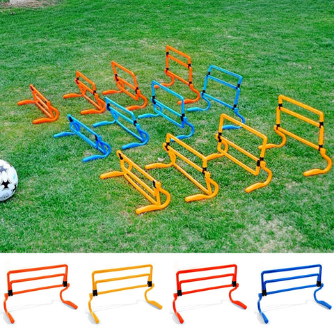 Foldable Detachable Teenager Football Training Obstacle Frame Adjustable Height Training Sensitive Speed  Football Training Tool