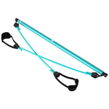 New Pilates Bar Kit With Resistance Band Adjustable Pilates Exercise Stick Toning Bar For Fitness Home Yoga Gym Body Gear