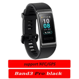 Original Huawei Band 3 pro Smart Bracelet band 3 GPS Waterproof Color touch screen Heart Rate Sleep Snap Smart Wristband