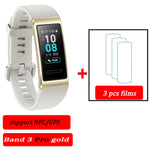 Original Huawei Band 3 pro Smart Bracelet band 3 GPS Waterproof Color touch screen Heart Rate Sleep Snap Smart Wristband