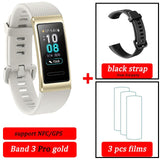 Original Huawei Band 3 pro Smart Bracelet band 3 GPS Waterproof Color touch screen Heart Rate Sleep Snap Smart Wristband