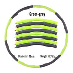 Fitness Sport Hoop Removable Foam Hoop Adult gymnastic Hoop Gym Body building Thin waist Fitness Circle Crossfit Equipment