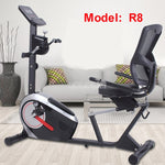 Indoor Exercise Bike Trainer Home Training 14 Gear Magnetic Control Resistance Bicycle Bike Cycling Exercise Trainer Model R8