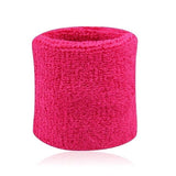 2Pcs Wristbands Sport Sweatband Hand Band Sweat Wrist Support Brace Wraps Guards For Gym Volleyball Basketball