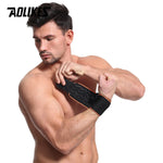 AOLIKES 1 Pair Sport Elastic Bandage Adjustable Wristband Wrist Brace Wrap Bandage Gym Strap Wrist Support Safety Crossfit