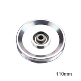 1 Piece Universal Aluminum 73mm/88mm/95mm/110mm/114mm Diameter Pulley Wheel Lift Heavy Load Fitness Gym Equipment