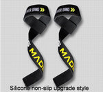 1 Pair Anti-slip Fitness Wrist Support Guard Wraps Crossfit Sport Wristband Weights Hand Straps Gym Bands For Dumbbell Barbell