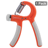 REXCHI 5-60Kg Gym Fitness Hand Grip Men Adjustable Finger Heavy Exerciser Strength Muscle Recovery Heavy Hand Gripper Trainer