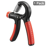 REXCHI 5-60Kg Gym Fitness Hand Grip Men Adjustable Finger Heavy Exerciser Strength Muscle Recovery Heavy Hand Gripper Trainer