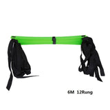 Hot 4/6/7/9/12/14 Rung Nylon Straps Agility Training Ladders Soccer Football Speed Ladder Training Stairs Fitness Equipment