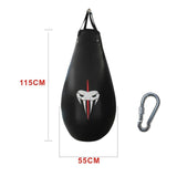 SOTF Pear Shaper Boxing Sand Bag MMA Kick Sandbag Training Fight  Taekwondo Equipment Punching Bag Hanging Kick Weight  Fitnes