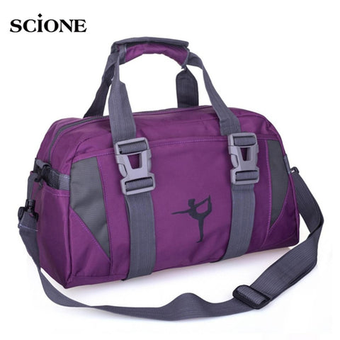 Yoga Mat Bag Fitness Gym Bags Sports Nylon Training Shoulder Sac De Sport For Women Men Traveling Duffel Gymtas 2019 Men XA55WA