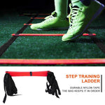 6/7/8/9/12/14 Rung Nylon Straps Training Stairs Agility Ladders Soccer Football Tab Speed Ladder Sports Fitness Equipment Hot