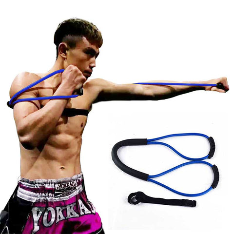 Pro Boxing  Shadow Boxer Resistance bands Taekwondo Muay Thai Punch Speed Training  Gym Eequipment