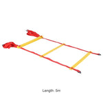 Hot 4/6/7/9/12/14 Rung Nylon Straps Agility Training Ladders Soccer Football Speed Ladder Training Stairs Fitness Equipment