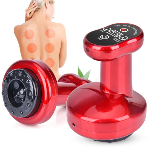 Electric Vacuum Cupping Body Massager Suction Scraping Fat Removal Stimulate Acupoint Detoxification Physiotherapy Clearing Damp