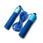 Professional Crossfit Jump Rope Skip Speed Weighted Jump Ropes Anti-Slip Handle Counting Jump Rope Training Workout Equipments