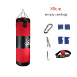 60-150CM Boxing Sandbag Empty  MMA Punching Bag Sport Kick Boxing Sandbag Muay Thai Boxer Training Weight Fitnes Equipment