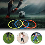 5pcs 30cm 40cm Dia Soccer Speed Agility Rings Football Training Equipment Gear Durable Agility Training Rings Classic Delicate