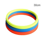 5pcs 30cm 40cm Dia Soccer Speed Agility Rings Football Training Equipment Gear Durable Agility Training Rings Classic Delicate