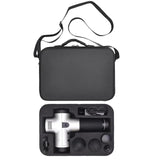 Multifunction Handheld Carrying Case Waterproof Shockproof Storage Bag 5 Slots For Hypervolt Plus Massager Massage Gun