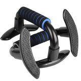 I-shape Stable Fitness Portable Stands Non Slip Detachable Chest Muscle Sports Push Up Holder Foam Handle Exercise Home Training